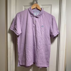 Southern Tide lavender The Skipjack Polo shirt Exc. sz.M